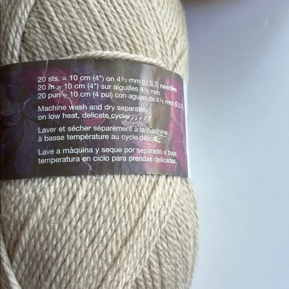 Patons Decor Yarn in Beige - Picture 5 of 5